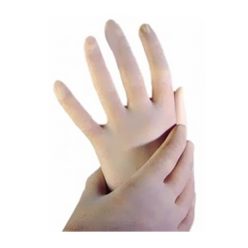 Orvosi steril vizsgáló gumikesztyű púderezett 1 pár