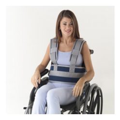   Betegrögzítő has- és vállpánt kerekesszékbe, mágneszáras