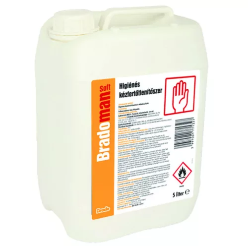 Bradoman soft kézfertőtlenítő 5L kupakos