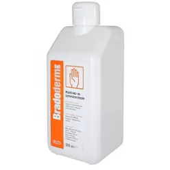   Fertőtlenítő BRADODERM Soft 500 ml flakon, higiénés kézfertőtlenítőszer
