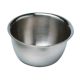 Rozsdamentes mély kerek tál 325 ml