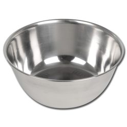 Rozsdamentes mély kerek tál 1940 ml