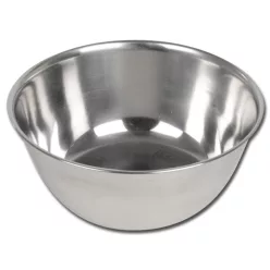 Rozsdamentes mély kerek tál 1940 ml