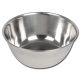 Rozsdamentes mély kerek tál 1940 ml