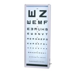 Látásvizsgáló tábla egyoszlopos MG6007