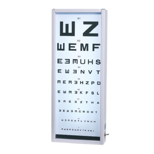 Látásvizsgáló tábla egyoszlopos MG6007