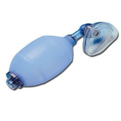 Lélegeztető ballon + maszk SILICONE csecsemő