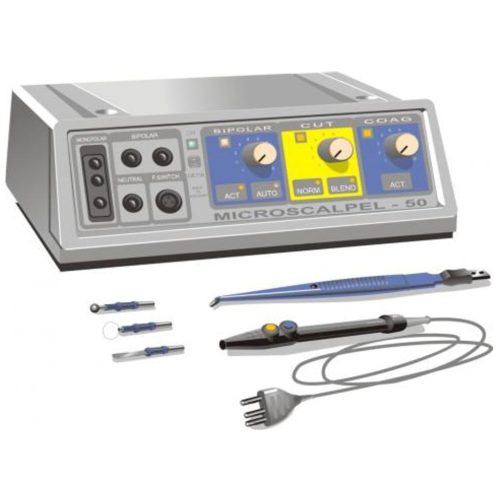 Elektrokauter Microscalpel 50W - monopoláris bipoláris