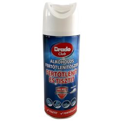   BRADOCLUB 400 ml légfrissítő, szagtalanító és fertőtlenítő