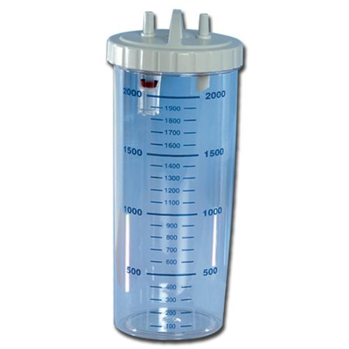 Váladékszívóhoz tartály 2000 ml - autoklávozható 121 C-on