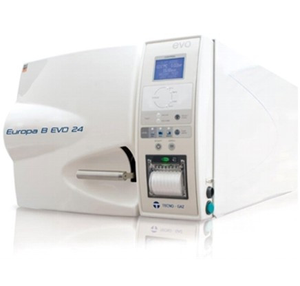 Autokláv EUROPA EVO 24 l-es nyomtatóval / ozmózis rendszerrel