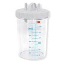  Váladékszívóhoz tartály 1000 ml autoklávozható 134 C-on