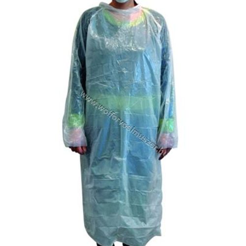 PVC védőköpeny PVC fehér patentos - vészhelyzeti