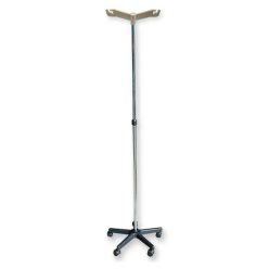 Infúziós állvány rozsdamentes 2 kampó /10 kg-ig