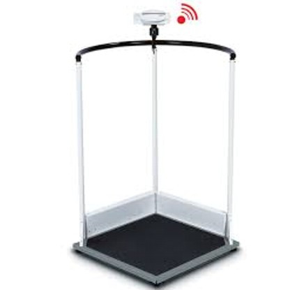 SECA 645 multifunkciós mérleg korláttal 300kg/100g