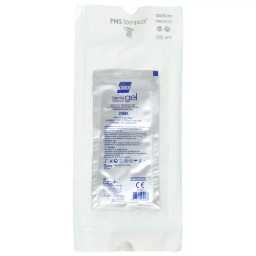 Orvosi ultrahang gél 20 ml - áttetsző - steril