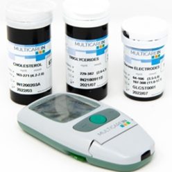   Vércukormérő-koleszterin-triglicerid mérő MULTICARE IN kezdő készlet