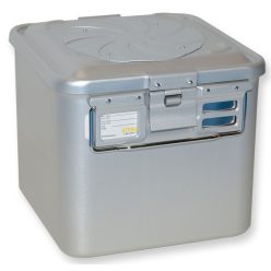 Asepta doboz 28x28x26 cm -szürke Barrier System