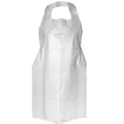 Kötény PVC 20 mikron - 80x120/75x125 / fehér