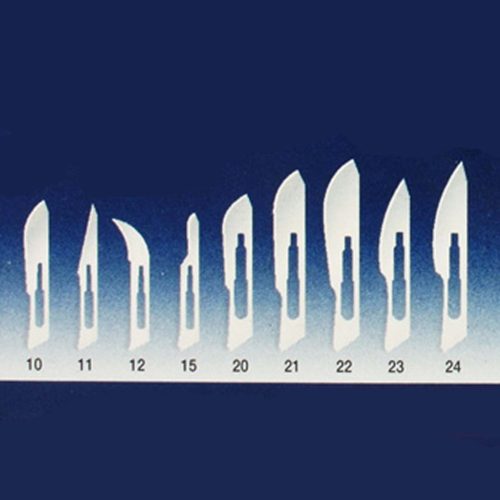 CARBON acél orvosi szikepenge - steril 100 db