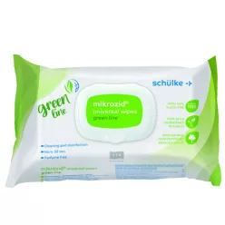   MIKROZID UNIVERSAL WIPES green line fertőtlenítő kendő 114 db
