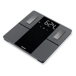  Beurer BF 500 Super Black Edition Bluetooth® diagnosztikai mérleg BMI funkcióval