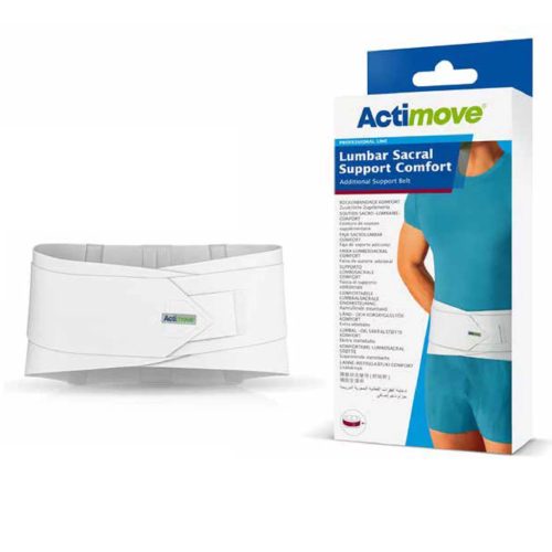 ACTIMOVE LUMBAR SACRAL DERÉKTÁMASZTÓ ÖV, nyomópárnával