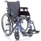 Kerekesszék DUAL - gyorskioldású aluminium kerekekkel 150kg-ig