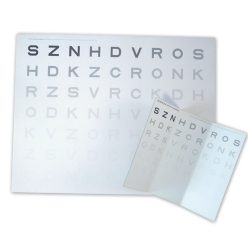   Lea alacsony kontraszt látásvizsgáló táblák  - 3 m-ről