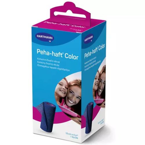 Peha-haft Color öntapadó rögzítőpólya kék 10cmx4m (1db)