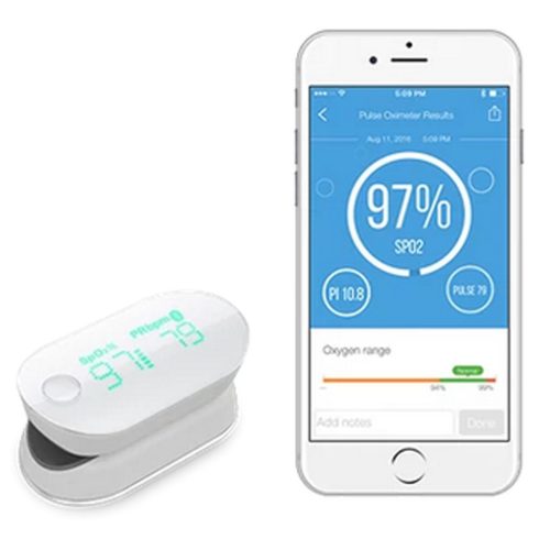 iHealth Air véroxigénszint mérő készülék – pulzoximéter