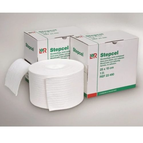 STEPCEL steril nedvszívó sebpárna 5x5,6 cm