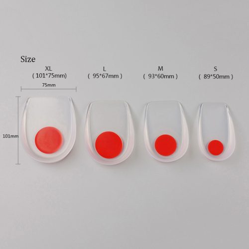 GLORY Szilikonos sarokemelő PIROS - M-es ( Női)