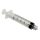 Fecskendő 5 ml 3 részes Luer-lock conussal