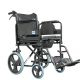 Beltéri transport kerekesszék tolókarfékkel - szoba WC 110 kg-ig