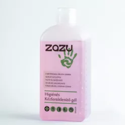   Zazu antibakteriális kézfertőtlenítő gél – 500 ml nyomókupakos