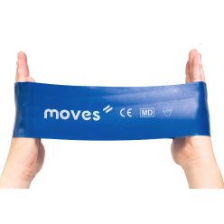   Moves Wide Loop széles erősítő gumiszalag hurok | kék | 4.8-13.3kg |30 x 7,5 cm 