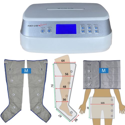Power Q-1000 Premium készlet - M lábpár és M öv mandzsetták