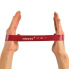 Moves Loop erősítő gumiszalag hurok | piros | 3.1-8.7kg | 30 x 2,5 cm