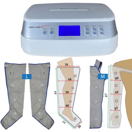 Power Q-1000 Premium készlet - L lábpár és M kar mandzsetták