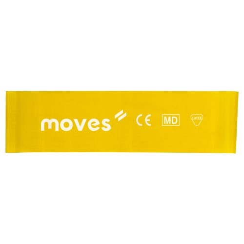 Moves Wide Loop széles erősítő gumiszalag hurok | sárga | 2.4-6.7kg | 30 x 7,5 cm 