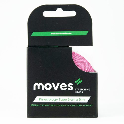 Moves kineziológiai tapasz 5cm x 5m | rózsaszín