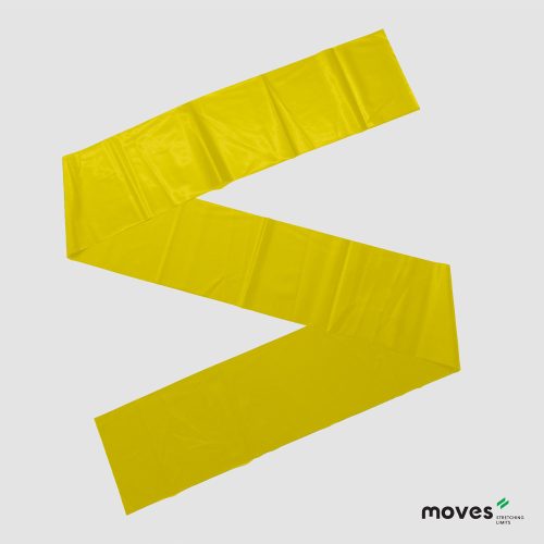 Moves Band Erősítő gumiszalag 1,5m | sárga | 1.0-2.3kg