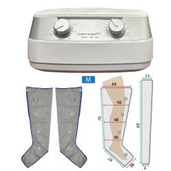   Power Q-1000 Plus láb nyiroködéma kezelő készlet M méret