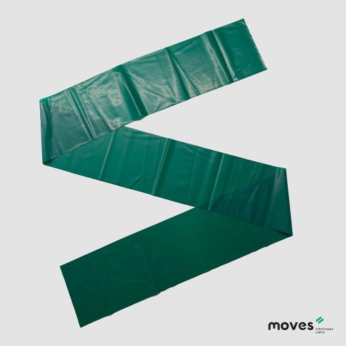 Moves Band Erősítő gumiszalag 1,5m | erős - zöld | 1.6-4.1kg 
