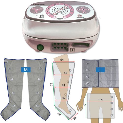 Power Q-2200 készlet - M lábpár és L öv mandzsetták