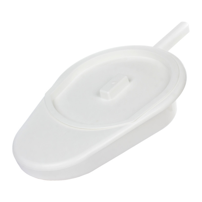 Image of Ágytál fedővel -fehér