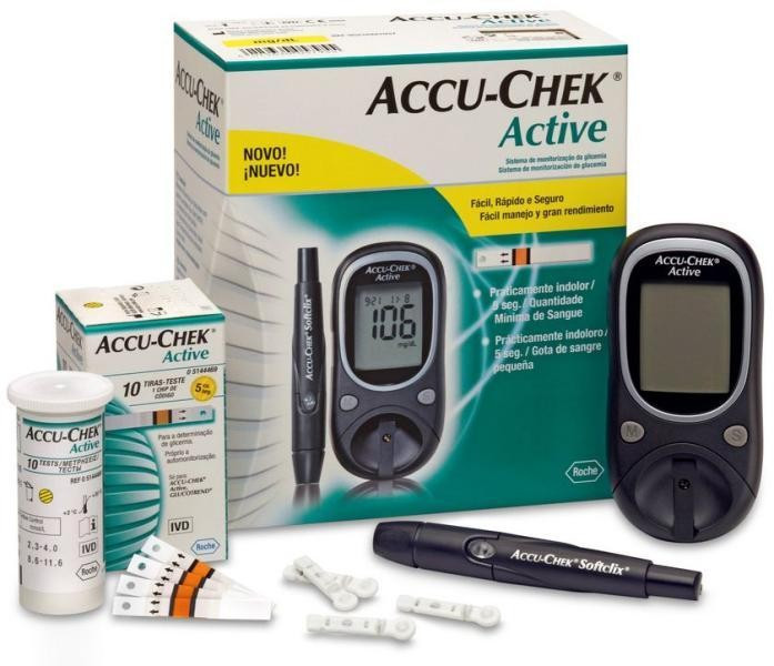 Image of Accu-chek Active vércukormérő