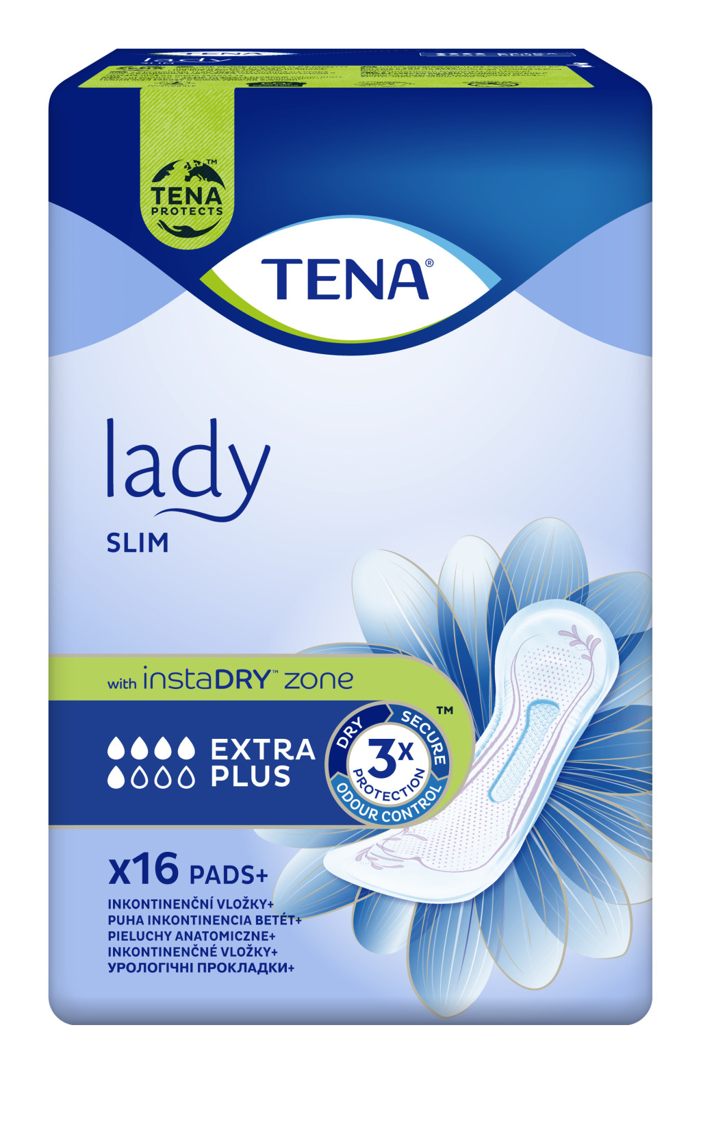 Image of Tena Lady Slim extra plus inkontinencia betét 708ml - 16db