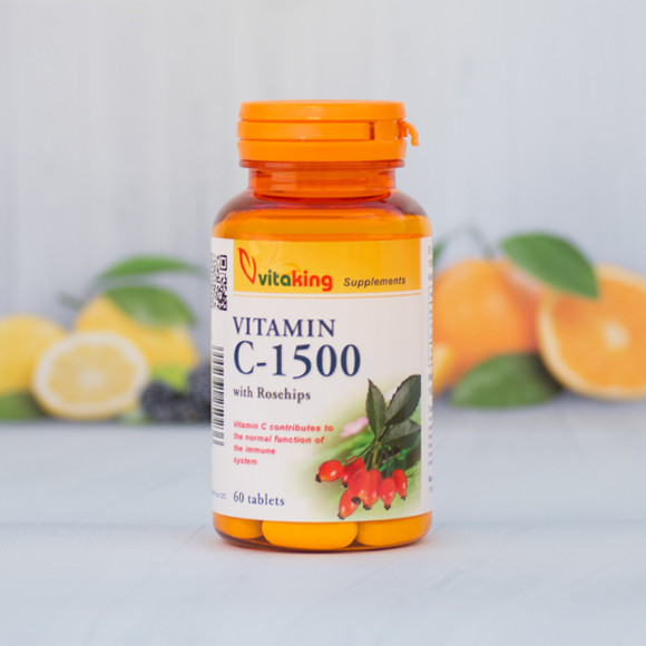 Image of Vitaking C-VITAMIN 1500MG 60 db